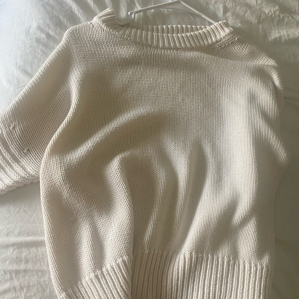 Cream republic sweater